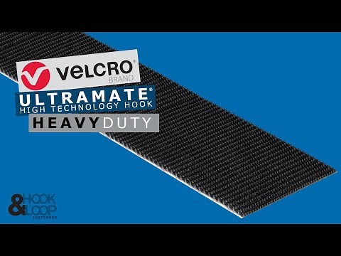 VELCRO® Brand Heavy Duty Hook Tape, Two-way Facing Plastic Hooks