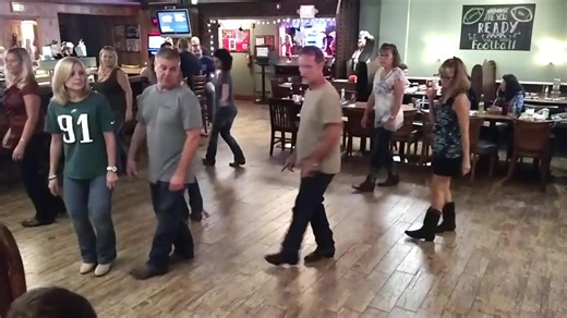 Saturday night line dancing throwback with Lars and Dana Anderson The dance is Bread and Butter choreographed by Roz Morgan Music is Shortenin' Bread by The Tractors #linedancing #linedance | Dora and Gary's Line Dancing Page