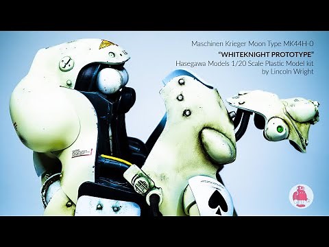 Maschinen Krieger MK44 WhiteKnight Full Weathering Steps