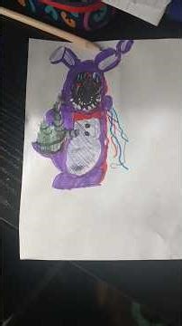 Coloring withered Bonnie