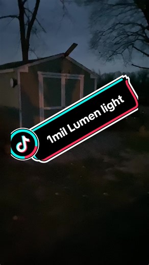 1 Million Lumen Solar Security Light for Holiday Safety