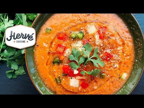 Easy recipe for GAZPACHO or Gazpacho