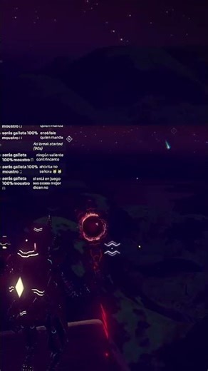 A si se ve una lluvia de meteoritos en NoMan.s skay | #jokermex1 de #Twitch