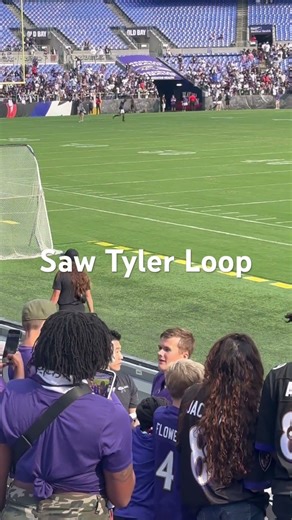 Went to Ravens practice