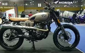 Hanway Scrambler 125 海外展会实拍