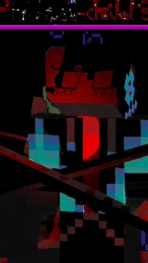 Itachi genjutsu in Minecraft