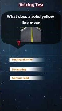 Road Rules Driving Quiz | Can You Get 7/7? 🚗#usaquiz #usa #roadrules #drivingknowledge