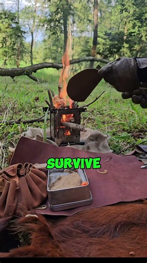 The Waterproof Wood That Ignites Instantly In Rain