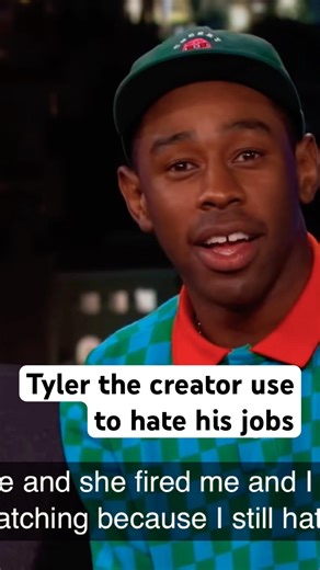 Tyler the creator said he hated working at fedex and starbucks #interview #show #story