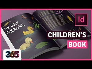 Children's Book | Photoshop/InDesign CC Tutorial #37/365 Days of Creativity