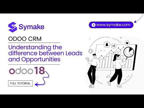 Odoo CRM | Difference between Leads and Opportunities Explained in Odoo 18