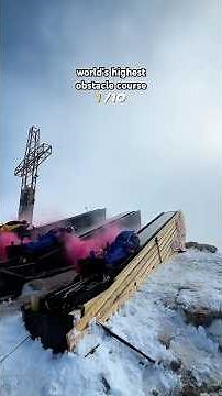 The World's Highest Obstacle Course 🤯