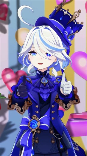 Furina | Cheers You On — “はいがんばって！【Genshin Impact MMD】#genshinimpact