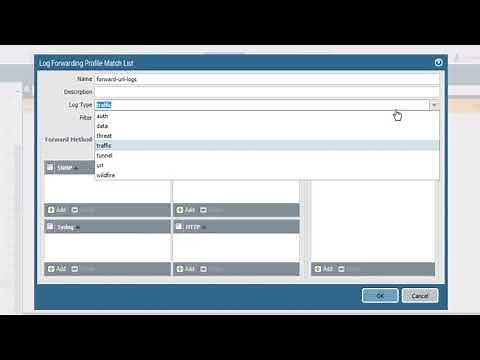 Config Log Forwarding