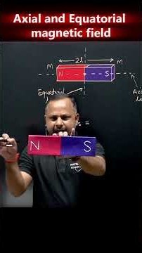 Axial and Equatorial Magnetic Field | Class 12 Physics | Complete Derivation | NEET & JEE