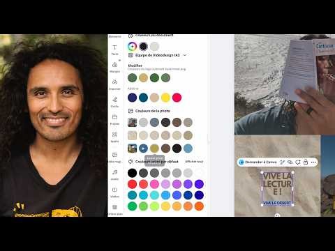 Canva: Create a social media post from a template