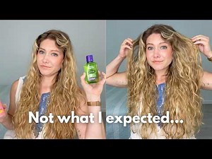 I Tried the LOG Method on Wavy Hair—Here's What Happened