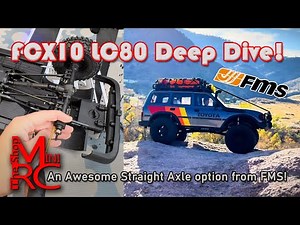 FCX10 Toyota LC80 1/10 RC Crawler Deep Dive & Review!