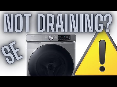 ⚠️ Samsung Washer Not Draining? Fix 5C/SC Error & Pump Today!
