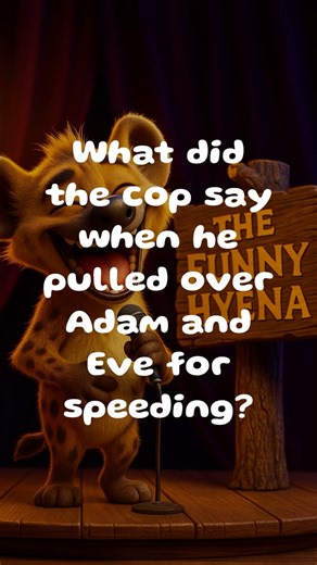 Cop Pulls Over Adam and Eve 🚓🍎 | Funny Comedy Shorts | The Funny Hyena