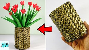 11K views · 240 reactions | How to make beautiful flower pot with paper | Pot making ideas | flower pot making ideas | Pot making with paper | Pot making at home In this video we show you how to make beautiful flower pot with paper with few simple steps. Hope you will enjoy watching this video. #paperpot #potmaking #flowerpot #potmakingathome #diypot #howtomake #howtomakepot #diyidea #paperpotmaking #paperpotcraftideas #paperpotflower #homedecor | Art For You Creations | Facebook