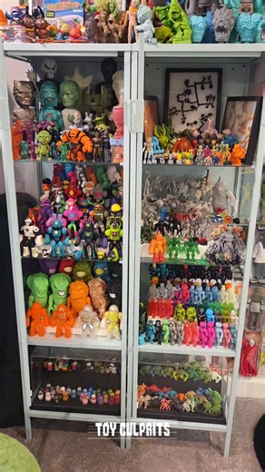 If you want to see some glyos history, look closely at this stunning part of the collection from @thegodbeast Didn't post from the last visit because of some goodies that weren't public yet. 😍 #glyos #ToyCulprits #thegodbeast #funkatello #iykyk #actionfigures #toycollector #toycommunity #testshots #prototype #toyart #toyartistry | Toy Culprits