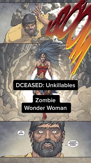 Wonder Woman's Brutal Encounter in DCeased: Unkillables