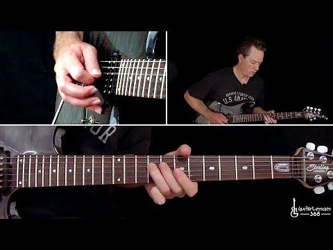 Tornado of Souls Guitar Solo Lesson - Megadeth