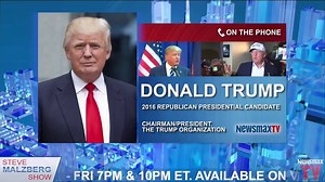 Watch our most recent interview with Donald Trump here. Watch more interviews with Trump and other top candidates in the 2016 race for the White House on Newsmax TV- Directv 349, Dish 223, Verizon FiOS, click here - http://tiny.cc/f3ad2x or call 844-500-6397. | NEWSMAX