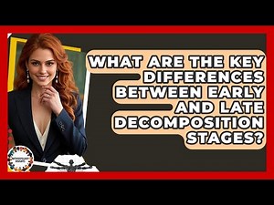 What Are The Key Differences Between Early And Late Decomposition Stages? - Anthropology Insights