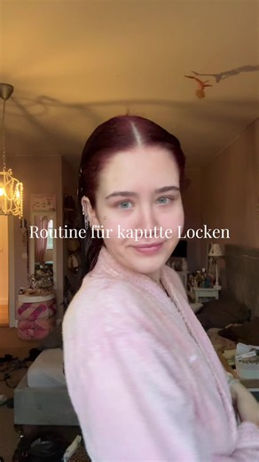 Locken Routine für kaputte Haare mit Bali Curls