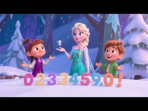 Elsa Kids Counting Song 2 | Fun Numbers Learning for Kids 🧮✨