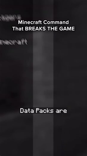 Retro Gaming Now on Instagram: "The Minecraft command that actually breaks the game… #minecraft #gaming #minecraftlore #minecraftgaming #gamingclips #easteregg"