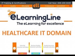 Healthcare IT Training - Claims Adjudication Process training by ELearningLine @848-200-0448