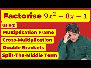 GCE O Level Mathematics: Lecture 22 Factorisation of Algebraic Expressions| O Level Maths Revision