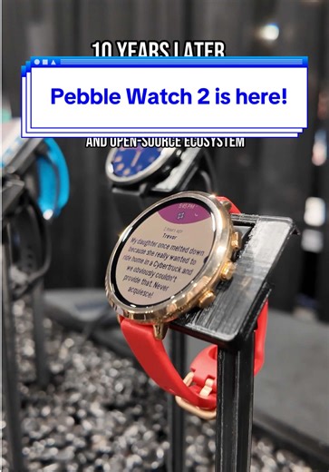 Pebble Watch 2: Simplified Smartwatch Experience