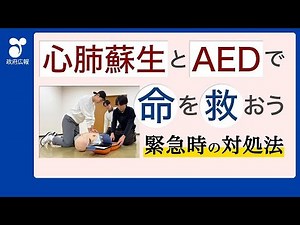 【もし家族や友人が倒れたら…】知っておきたい心肺蘇生とAEDの正しい方法