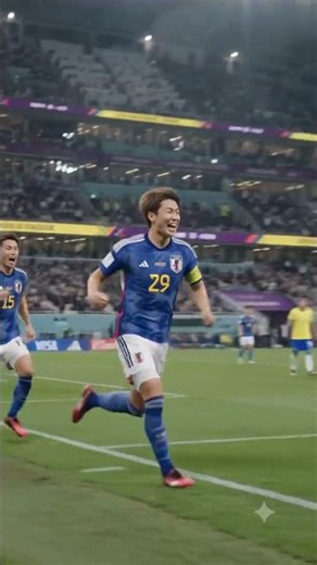 Japan First Goal vs Brazil | FIFA World Cup 2026