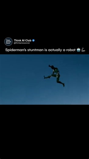 AI News on Instagram: "Disney Imagineering developed a robotic stunt figure called Stuntronics. It is designed to perform acrobatic moves like flips, tucks, twists, and mid air pose changes using onboard sensors and control systems. The robot flies with high precision and executes complex aerial motions that closely resemble real stunt work. The result is Spider Man appearing in Avengers Campus, flying above guests with gravity defying moves never before seen in a Disney park. It’s a clear examp