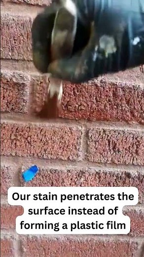 Paint vs Mineral Stain (Big Difference) -- Brick Color match