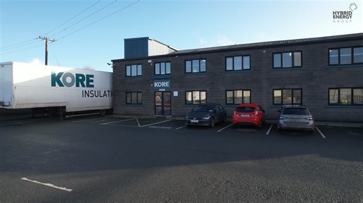 ⚡ Powering the Future of Commercial Energy ⚡ One of our final projects of the year, and one of our biggest to date with KORE Insulation Hybrid Energy Group has partnered with Kore Insulation to deliver a smart, future-ready solar solution built for serious performance. A 380kWh system, driven by two 100kWh inverters, now produces up to 220kWh per hour, already supplying two-thirds of Kore’s daily energy needs, even in winter. 🚨In just two months, the system has generated 18,000 units of clean p
