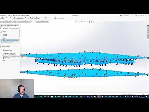 SolidWorks Radiation Heat Transfer Study Example for a Vacuum Former