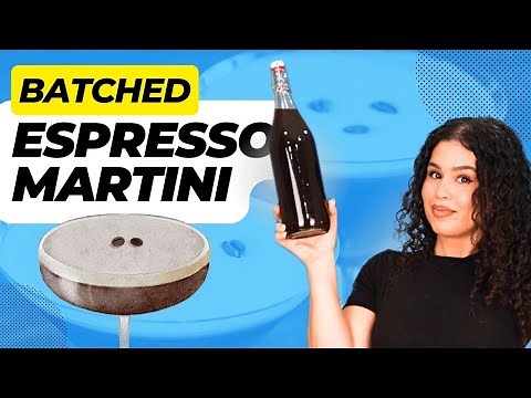 Easy Espresso Martini Batch Recipe! | Perfect Party Cocktail Tutorial