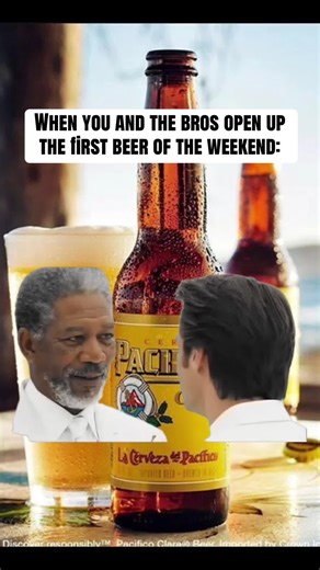 Weekend Vibes: Opening the First Beer with the Bros