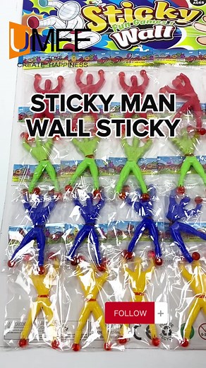 STICKY MAN WALL #wholesale #sarisaristore #partylootbags #toys