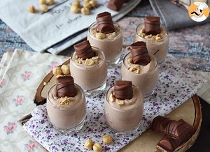 Recette verrines kinder bueno gourmandes sans cuisson
