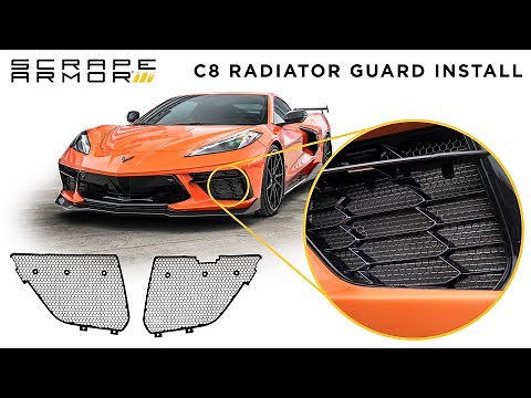 How To Install Scrape Armor C8 Radiator Guards