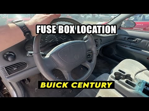 1997-2005 Buick Century : Fuse Box Location