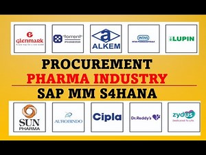 SAP MM in pharma industry | sap in pharma companies | pharmaceutical sap | sap in medical industry