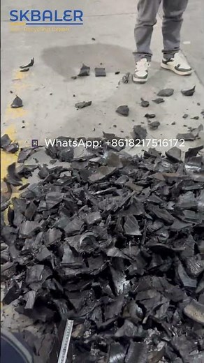 Tire Shredding Made Easy with Double Shaft Shredder